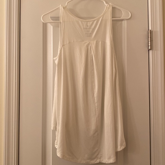 American Eagle white soft & sexy tank top. Size S. - Picture 3 of 4